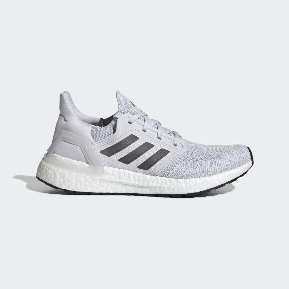 Adidas Women's Ultraboost 20 Running Shoes Grey/Red Ireland EE4394